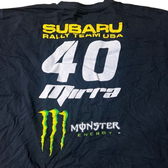 Vintage Subaru Rally Racing T Shirt DC Monster Energy XL - Picture 6 of 7